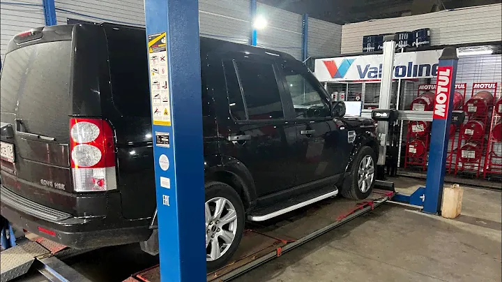 Замена масла в акпп Land Rover Discovery 4 L319 ZF 6hp28