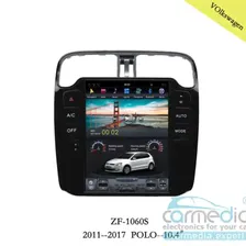 Штатная магнитола для Volkswagen Polo CARMEDIA ZF-1060 Tesla-Style